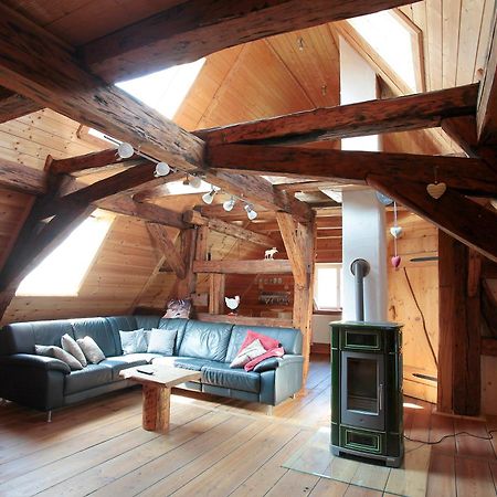 Gemuetliches Apartment Mit Galerie Im Ferienhof Litzendorf Bagian luar foto